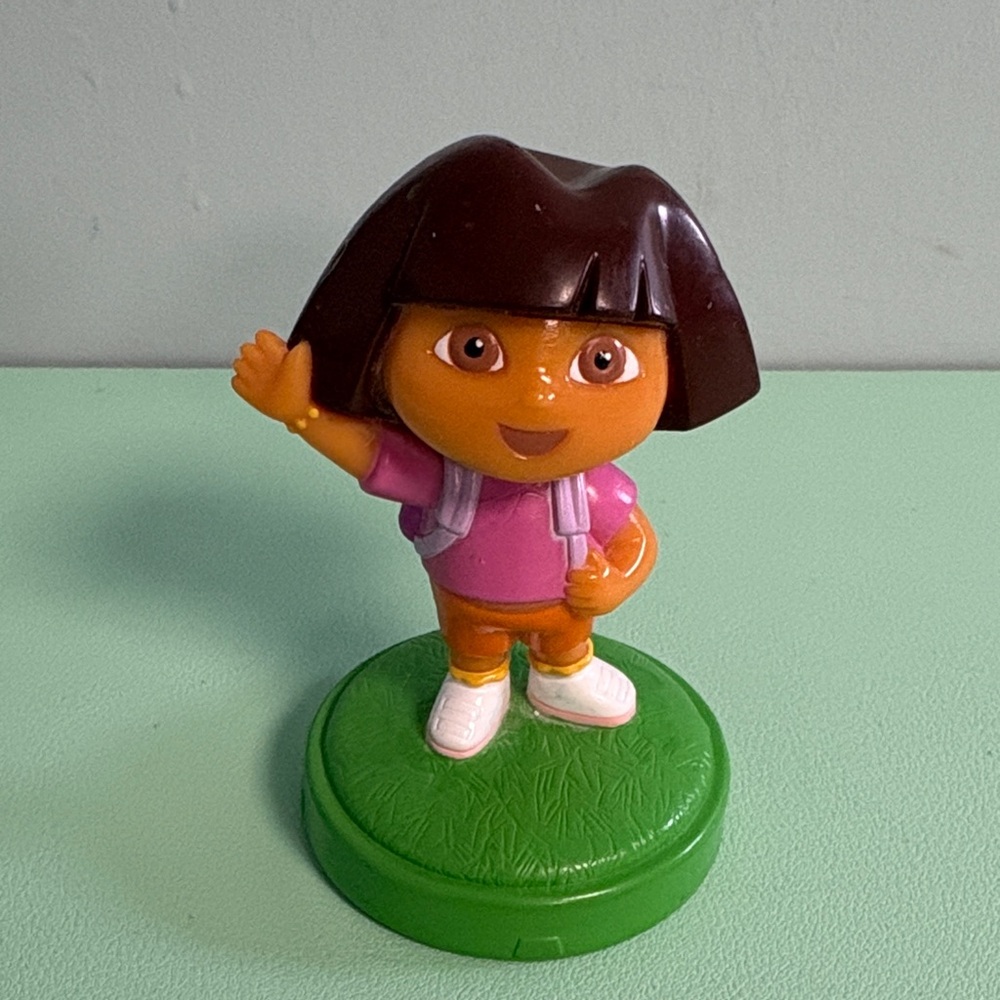 Dora the Explorer Play Doh Stamp, Kids Action Figure Toy, Kids Play Doh Tools
